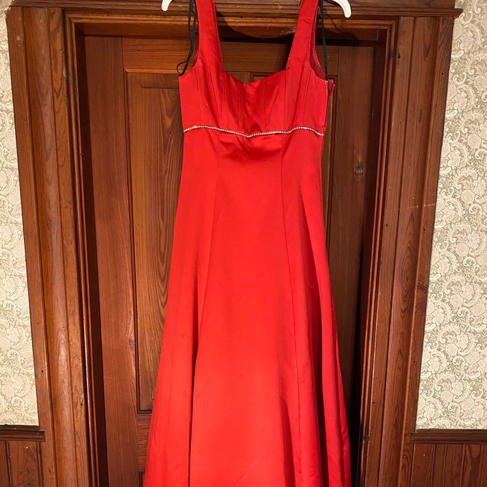 Red Ball Gown